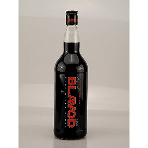 Schwarzer Wodka „Blavod“
