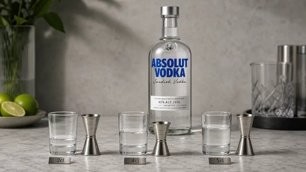 Wie viele Kalorien hat Wodka?