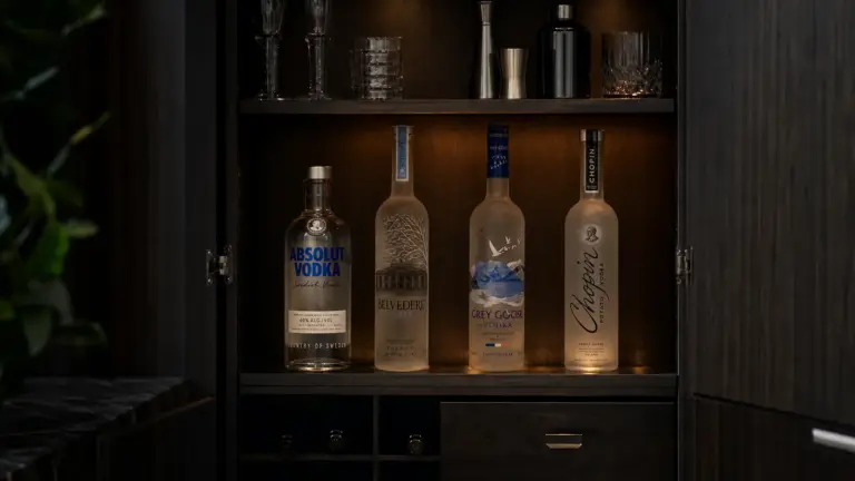 Wodka richtig lagern: So bleiben Geschmack und Qualität erhalten